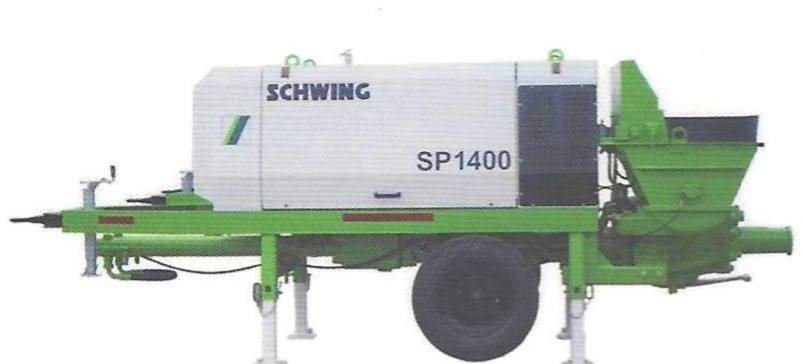 Schwing Stetter Concrete Pump SP 1400
