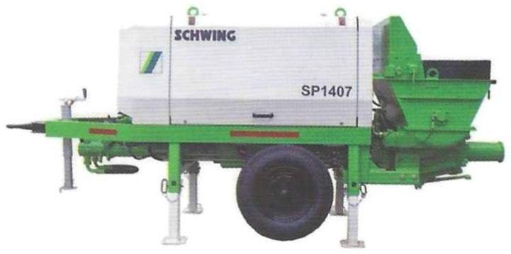 Schwing Stetter Concrete Pump SP 1407