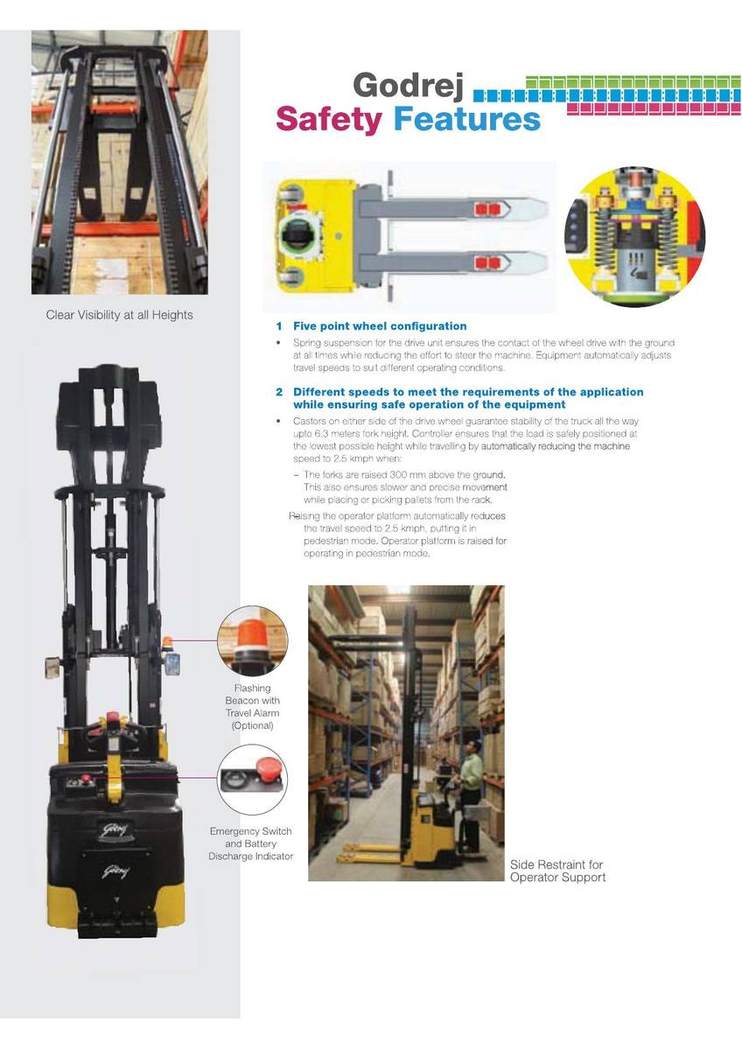 Electric Stacker 1.5 Ton brochure page 6