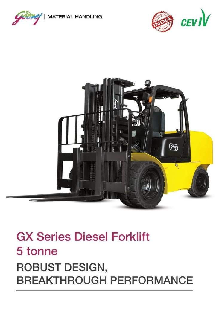 GX Series 5T brochure page 1