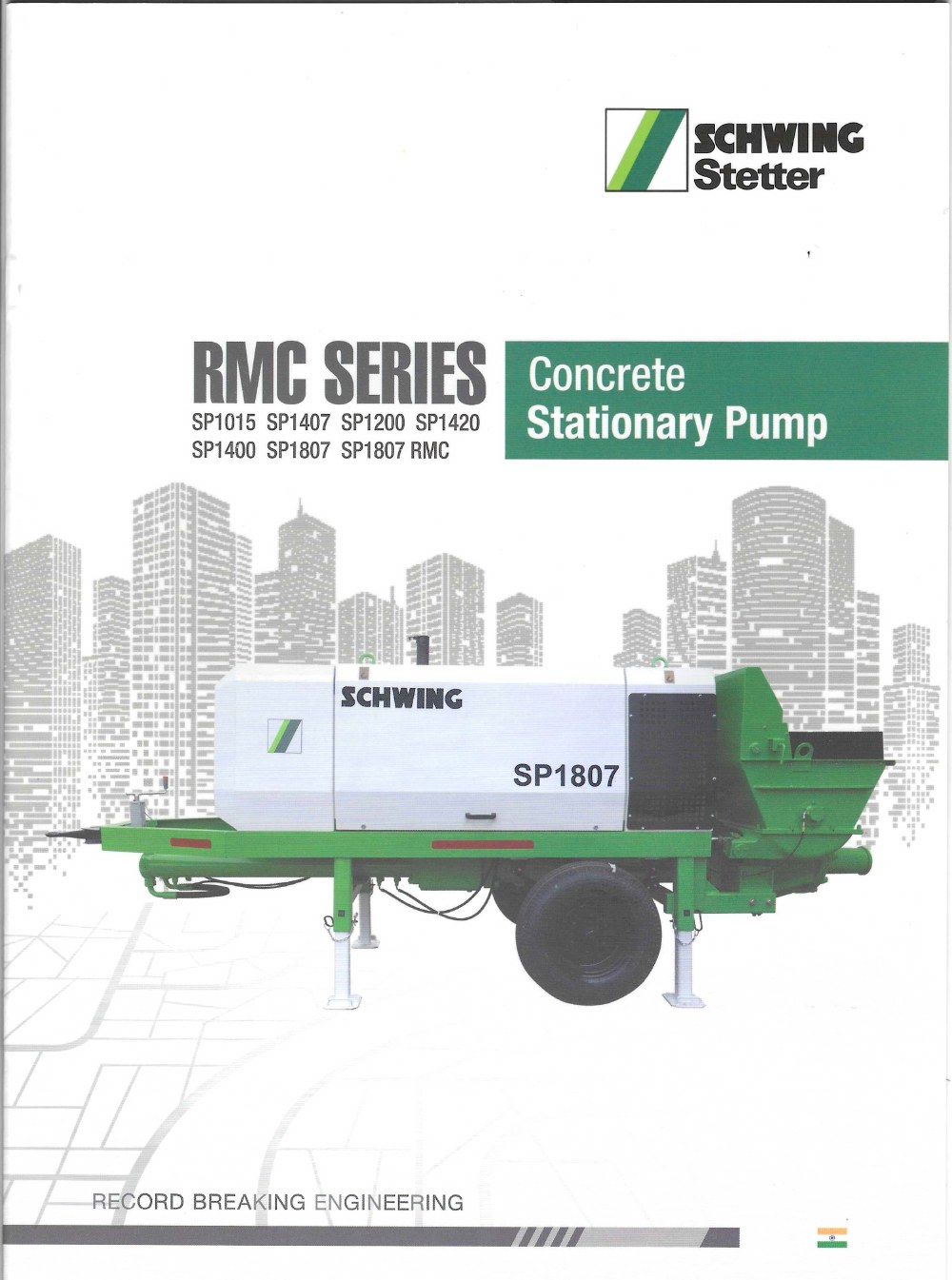 Concrete Pump brochure page 1