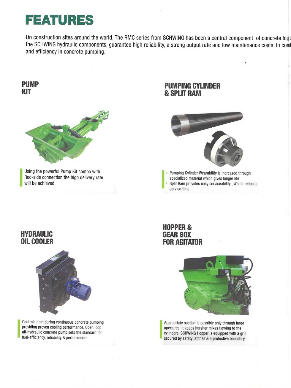 Concrete Pump brochure page 4