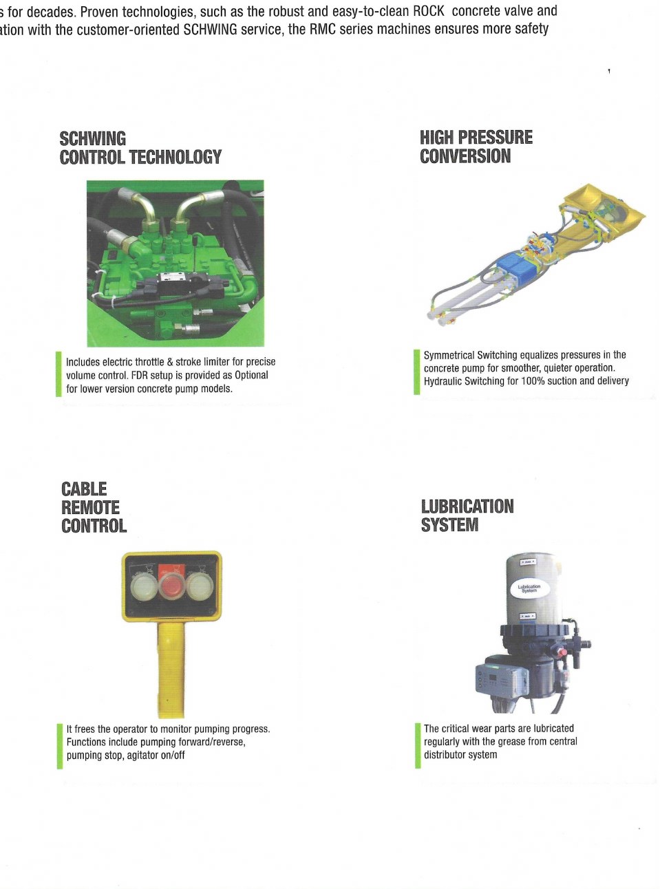 Concrete Pump brochure page 5