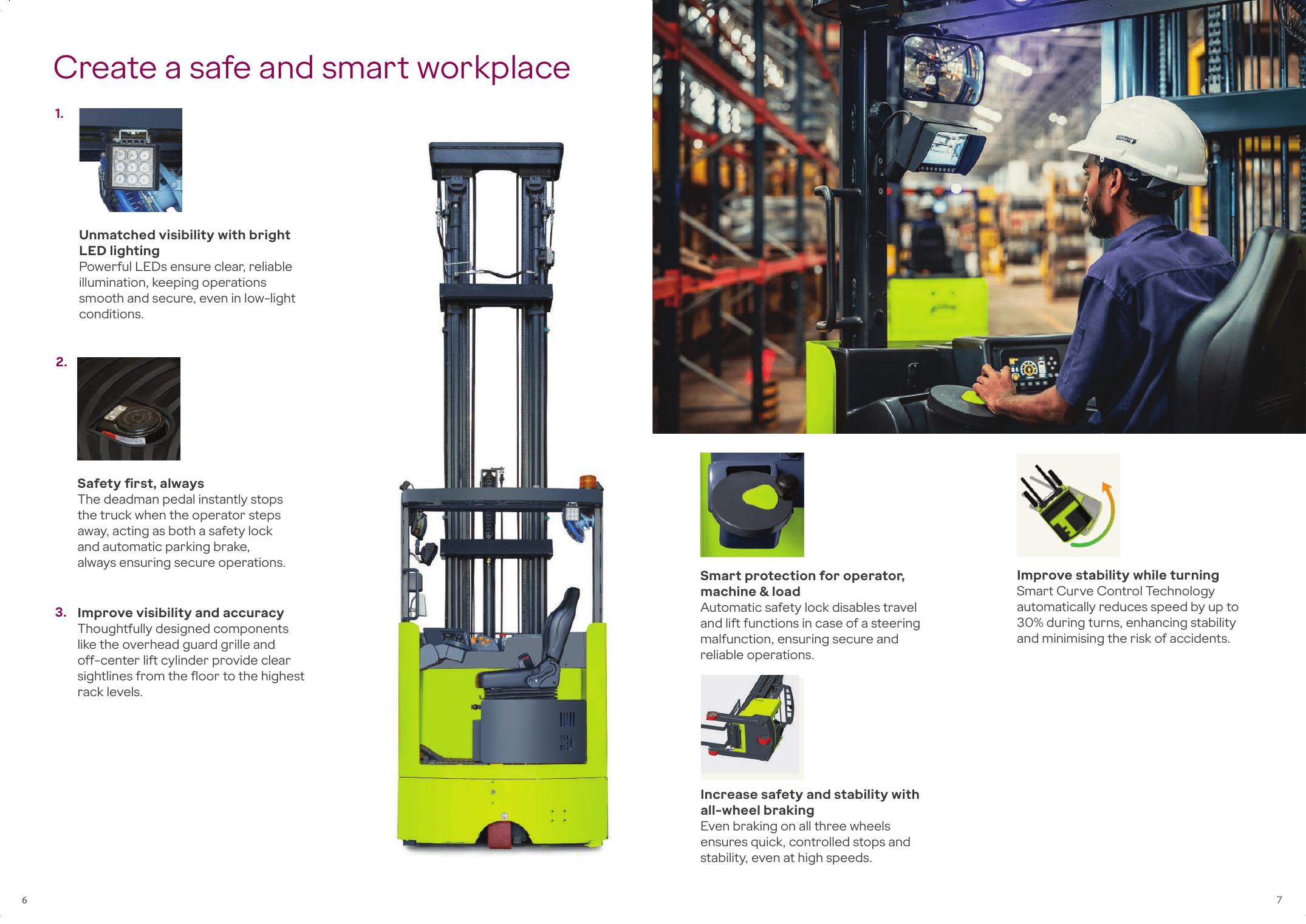 Pro Series Reach Truck brochure page 4