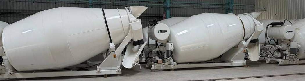 Transit mixer kits in tandem