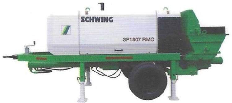 Schwing SP 1807 RMC concrete pump
